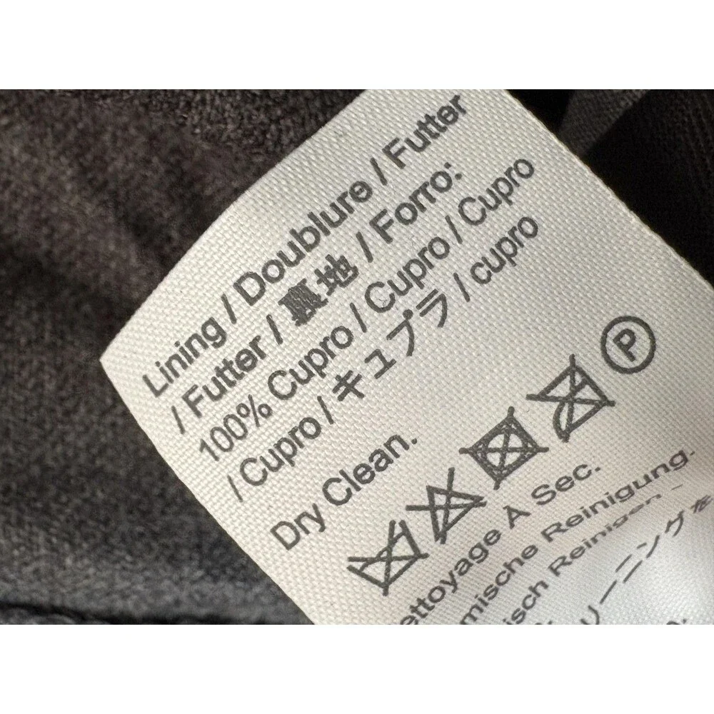 J.CREW Dress Pants Mens 42x32 Gray Ludlow Classic Fit Cotton Wool Lined Business